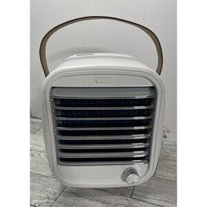 Portable Mini Ice Desk Cooling Fan AC Air Conditioner w/Filter 2 Ice Molds USB
